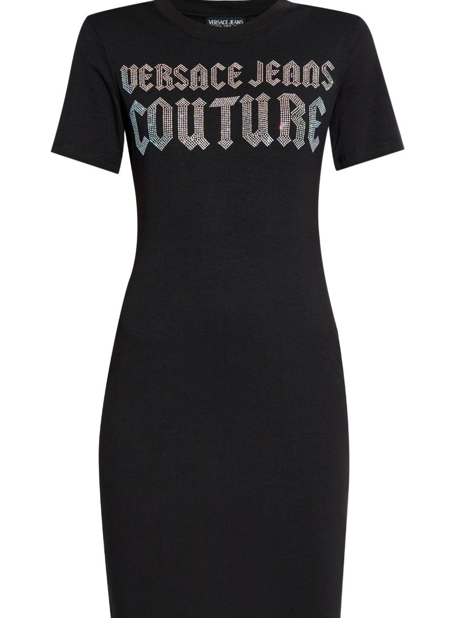 Cheap mini Jeans Women logo-embellished dress Couture Versace 0818